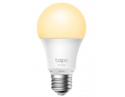 LED Bulb  TP-LINK Tapo L510E, Smart Wi-Fi LED Bulb E27 with Dimmable Light, White, Color Temperature 2700K, Rated power 8W, 806 lumens, 15,000 hours, Beam angle 220°, Remote control via Wifi, Adjust brightness, Яндекс Алиса, Google Assistent